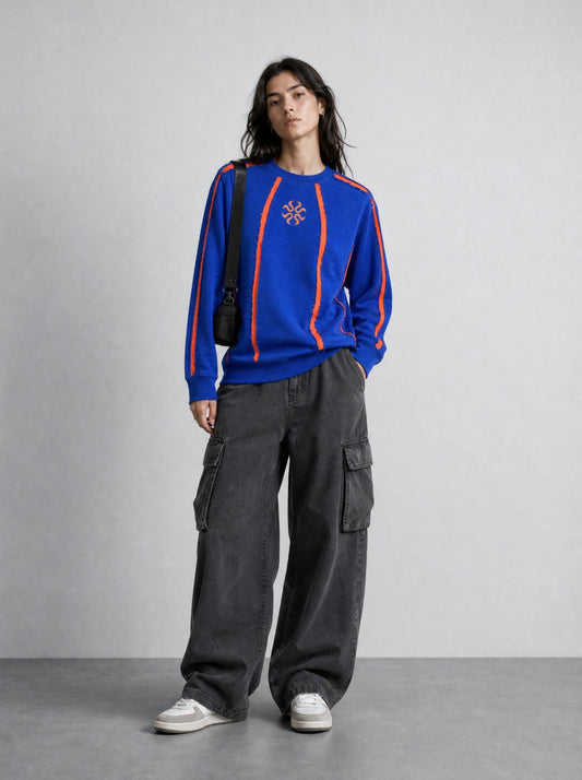 BLUE SWEATSHIRT