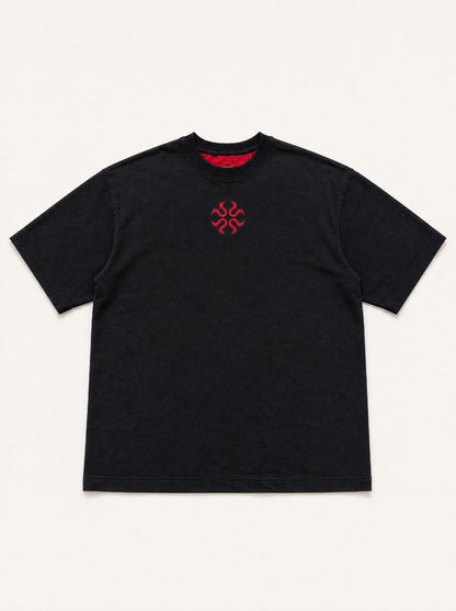 RED BLACK TEE