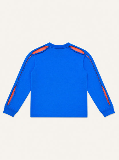 BLUE SWEATSHIRT