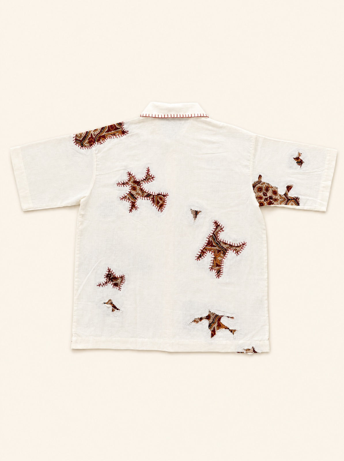 Patchwork Khadi Shirt