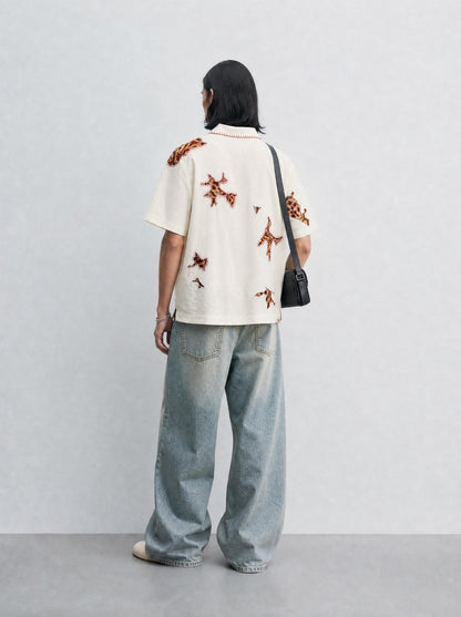 Patchwork Khadi Shirt