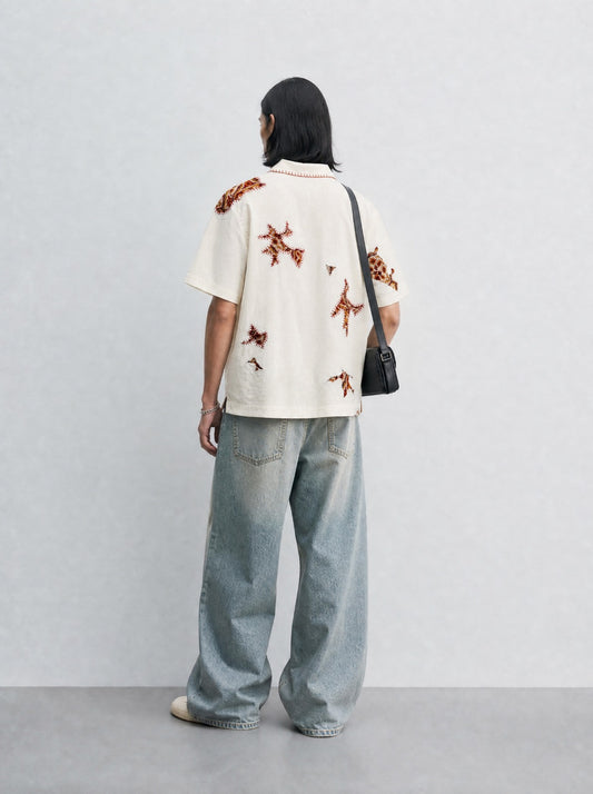 Patchwork Khadi Shirt